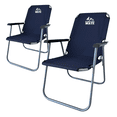 thumbnail image 1 of Silla Plegable de Playa Camping Exterior CJR Resistente Cómoda azul marino, 1 of 9