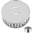 thumbnail image 2 of Chauffe-Thé 3X Chauffe-Café en Acier Inoxydable avec Support Base de Thé Design Sculpté Creux Chauffe-Café, 2 of 7