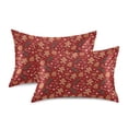thumbnail image 2 of Wobogo Gingerbread Cooky Satin Pillowcase Soft Smooth Envelope Design Comfortable Bedding Essentials 20×26in, 2 of 9