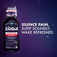 thumbnail image 4 of Vicks ZzzQuil Night Pain, Sleep Aid Pain Reliever Liquid, Sleep Aid and Pain Relief, Berry 12 Fl oz, 4 of 11