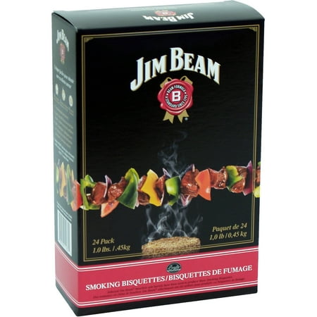 Bradley Flavor Bisquettes, Jim Beam, 24-Pack