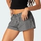 thumbnail image 3 of MKLEKYY Pantalones Cortos Deportivos para Mujer Pantalones Cortos Casuales Sueltos A Cuadros para Mujer, 3 of 4