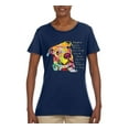 thumbnail image 3 of Colorful Pitbul | People Will Know How Large Your Soul | Dean Russo Art Animal Lover Womens T-Shirt, Navy, 3X-Large, 3 of 6