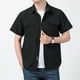 thumbnail image 4 of Camisa de manga corta para hombre - Informal, holgada, lisa - Ropa de trabajo de secado rápido - Verano - Bolsillos utilitarios - Poliéster, 4 of 5