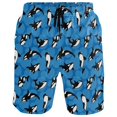 thumbnail image 4 of Casual Shorts for Men 2026 Summer Lightweight Relaxed Fit Elastic Waist Straight Leg Funny Novelty Printed Shorts, 4 of 4