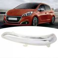 thumbnail image 2 of ZK20 Mirror Turn Signal Light Housing 1607512680 Right Side Waterproof Indicator Lamp Shell Replacement for Peugeot 208 2008, 2 of 5
