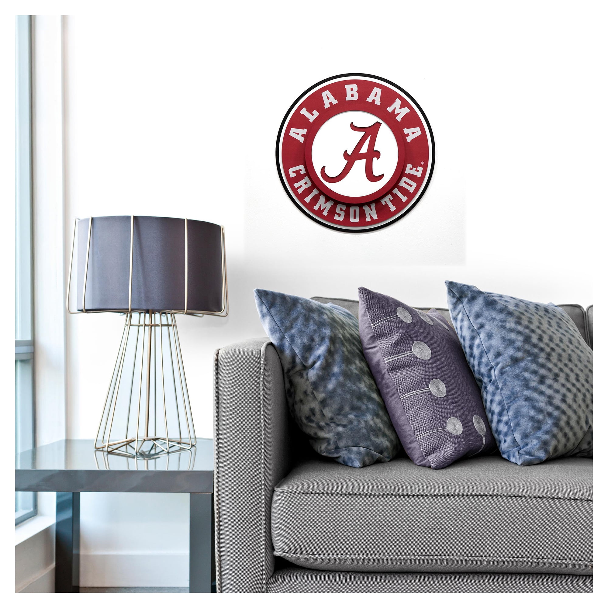 IDNA Alabama Crimson Tide 14" 3DX Logo Die Cut Wall Art