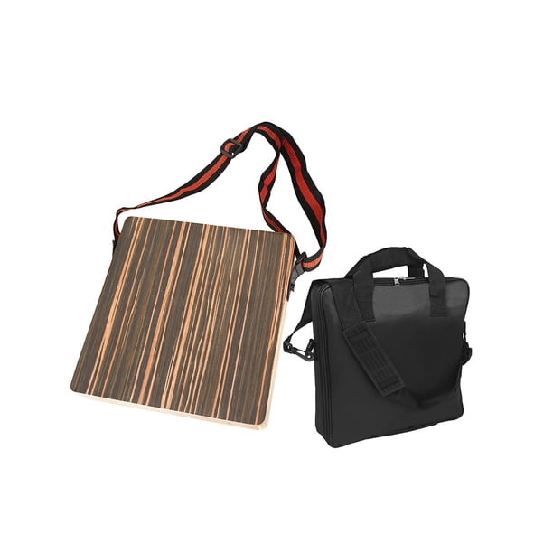 Cajón portátil, tambor de mano, tambor de madera para viaje, tambor de madera para viaje con bolsa