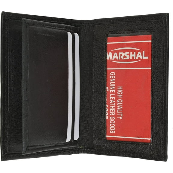 Thin Lamb Leather Credit Card ID Mini Bifold Wallet #155