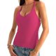 thumbnail image 5 of Camiseta sin mangas Danysu de doble forro con sujetador incorporado para mujer, 5 of 5