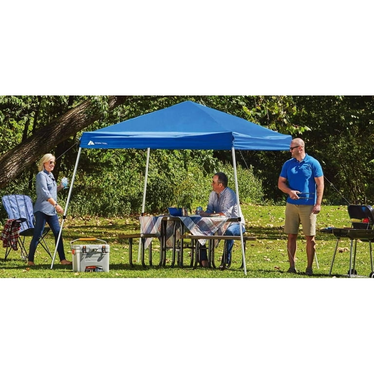 Free Shipping! Ozark Trail Canopy, 10x10 Feet Instant Slant