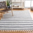 thumbnail image 1 of SAFAVIEH Moroccan Andrew Stripe Tassel Shag Area Rug, 1 of 7