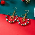 thumbnail image 6 of SPEKSEE Christmas Earrings for Women Cute Handmade Colorful Clay Christmas Tree Dangle Drop Holiday Earrings Xmas Merry Christmas Winter Jewelry Gifts, 6 of 10