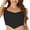 Black, variant on Womens Knit Halter Tank Top 2024 Cute Ribbed Trendy Sexy Backless Summer Basic Crop Tops