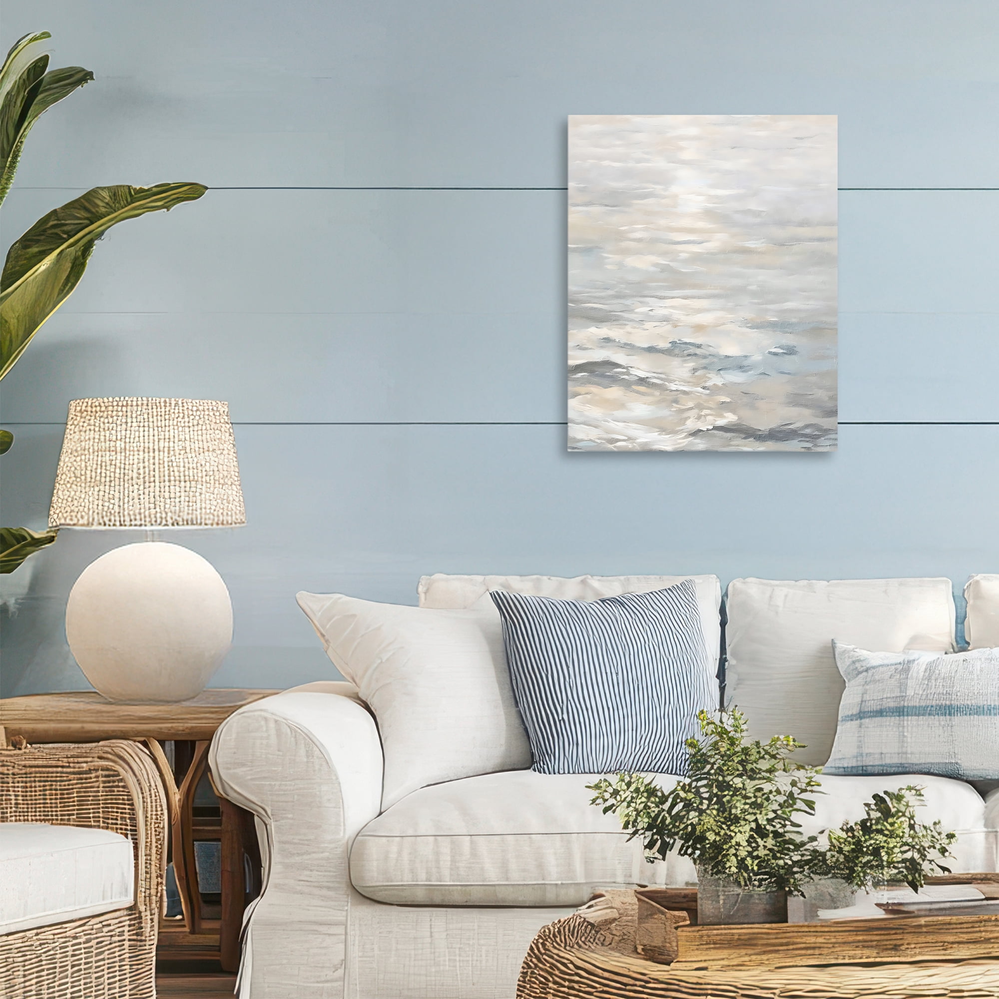 Stupell Industries Shallow Reflections Morning Light Canvas Wall Art, design by Riley B