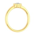thumbnail image 2 of 1/4 Carat Diamond Engagement Ring Band in 10K Yellow Gold (Ring Size 10), 2 of 4
