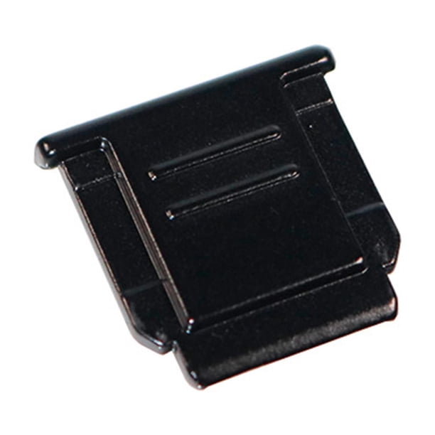 Funda protectora para zapata de cámara, resistente al polvo, fácil de desmontar, repuesto resistente Negro