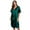 Green, variant on XBASW Women Satin Nightgowns Short Sleeve Ice Silk Sleepwear V Neck Pajamas Dresses Summer Nightdress S-XL