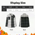 thumbnail image 2 of Womens Flannel Plaid Shirts Oversized Button Down Shirts Blouse Tops, 2 of 7