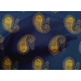 thumbnail image 4 of oneOone Cotton Poplin Fabric Paisley Block Printed Craft Fabric BTY 42 Inch Wide, 4 of 4