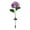 Pink, variant on Kugisaki Outdoor Solar Lights Solar Garden Light with Hydrangea Blossom Shape Waterproof Solar Stake Lights Outdoor for Patio Yard Garden Decoration