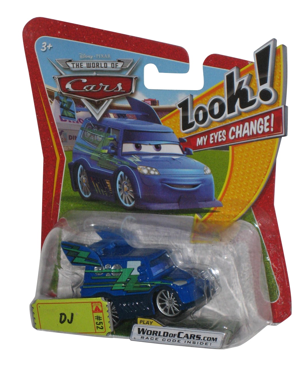 Disney Pixar Cars Talking Toys - DJ & Lightning McQueen Track