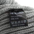 thumbnail image 5 of Ribbed Beanie Thick Cuffed Ski Hat Skully Winter Ski Cap, 5 of 5