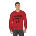 thumbnail image 6 of Mummy To Be Streetwear Halloween Unisex Heavy Blend™ Crewneck Sweatshirt, 6 of 7