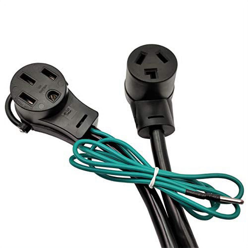 Parkworld 60318A Splitter, NEMA 10-30 Male Plug to Dryer 10-30 ＆ EV 14-50 Female Receptacle, Dryer 30 AMP 3-Prong Y Adapter Cord