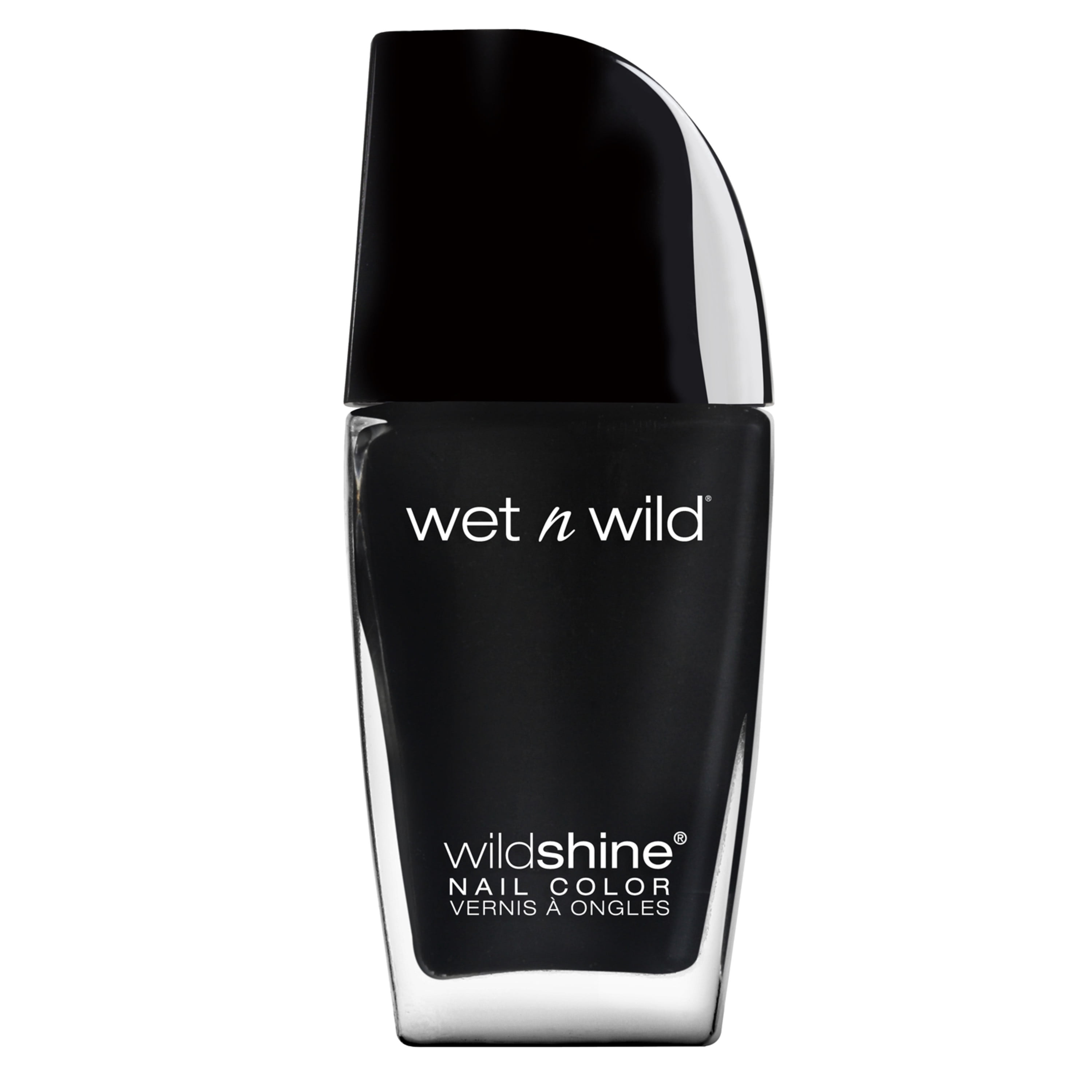 wet n wild Wild Shine Nail Black Crème