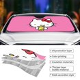 thumbnail image 5 of Windshield Sun Shade Foldable Car Front Window Sunshade For Car Suv Trucks Vans - Best Heat Shield Blocker Visor Cover Blocks Uv Rays And Keeps Your Vehicle Cool-Small, 5 of 5