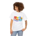 thumbnail image 3 of Happy Rainbow Unisex Heavy Cotton Tee, 3 of 12