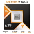 thumbnail image 2 of Procesador AMD RYZEN 7 9800X3D 4.7 GHz Octa Core AM5, 2 of 6