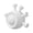 White, variant on Finger Grip Strengthener Grip Strength Trainer Finger Exerciser Hand Grippers Strengthener For Hand Strengthening Device