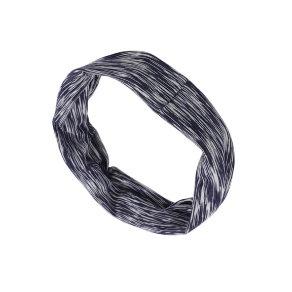Unique Bargains 1 Pc Colorful Headband for Yoga Navy Blue White