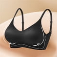 thumbnail image 2 of QASIEATN Soft Cup Push Up Bras for Women Wireless Supportive Full Coverage Everyday Bras Womens Underwear, 2 of 4