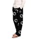 thumbnail image 1 of Pantalones de pijama largos de poliéster para hombre, informales, con estampado a cuadros, holgados y deportivos., 1 of 4