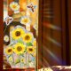 thumbnail image 4 of XWSHYW Herramientas para El Hogar Pegatinas de Girasol para Ventana Pegatinas de Luz Solar para Ventana Pegatinas Visibles de Doble Cara Sin Adhesivo, 4 of 5