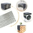 thumbnail image 3 of Side Storage Bag for Washing Machine Cover Anti-Slip Washer And Dryer Top Covers, Fridge Dust Cover, Washing Machine Top Cover Front Load, 3 of 8