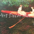 thumbnail image 1 of Boating On The River Epte-Monet - CANVAS OR FINE PRINT WALL ART, 1 of 1