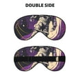 thumbnail image 2 of Salouo Astronaut Floating purple Space Pattern Sleep Mask,Sleep Eye Mask & Blindfold Eye Sleep Shade Cover with Elastic Strap Soft Eye Cover Eyeshade for Night Sleeping Travel & Nap, 2 of 7