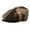 Brown, variant on Men's Classic 8 Panel Patchwork Wool Blend Newsboy Ivy Cap Snap Brim Tweed Gatsby Hat