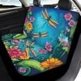 thumbnail image 4 of Pzuqiu Dragonfly Car Seat Covers Easy to Install Car Seat Covers Set Full Set Automotive Interior Protection Interior Deocr Fit for Van Truck, 4 of 10