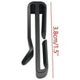 thumbnail image 3 of Ski Mask Helmet Clip Hook - 2 Pack Universal Snowboard Helmet Attachment Accessory - Quick Install Plastic Mask Holder for All Ski Helmets - No Pressure or Scratching Design, 3 of 5