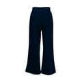 thumbnail image 3 of Fgvctg Wide Leg Sweatpants for Women Baggy Lounge Pants Winter Warm Outfits 2025 High Waisted Drawstring Joggers Clothes Navy M, 3 of 7