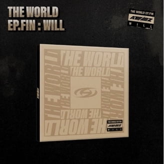 Ateez The World EP.Fin Will A Version CD Album with Photobook and