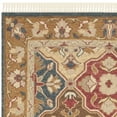 thumbnail image 2 of SAFAVIEH Sumak Basil Traditional Wool Area Rug, Taupe/Multi, 6' x 9', 2 of 3