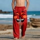 thumbnail image 1 of Pantalones largos para niños y niñas, de moda, estampados, casuales, de playa, con bolsillos., 1 of 9