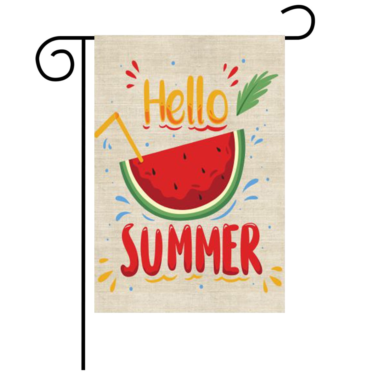 austok-spring-summer-garden-flag-icy-watermelon-garden-flag-summer