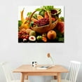 thumbnail image 3 of Awypu Colorful Various Vegetables and Fruit Wall Art Painting The Picture Print On Canvas Food Pictures for Home Decor Decoration Gift, 3 of 5